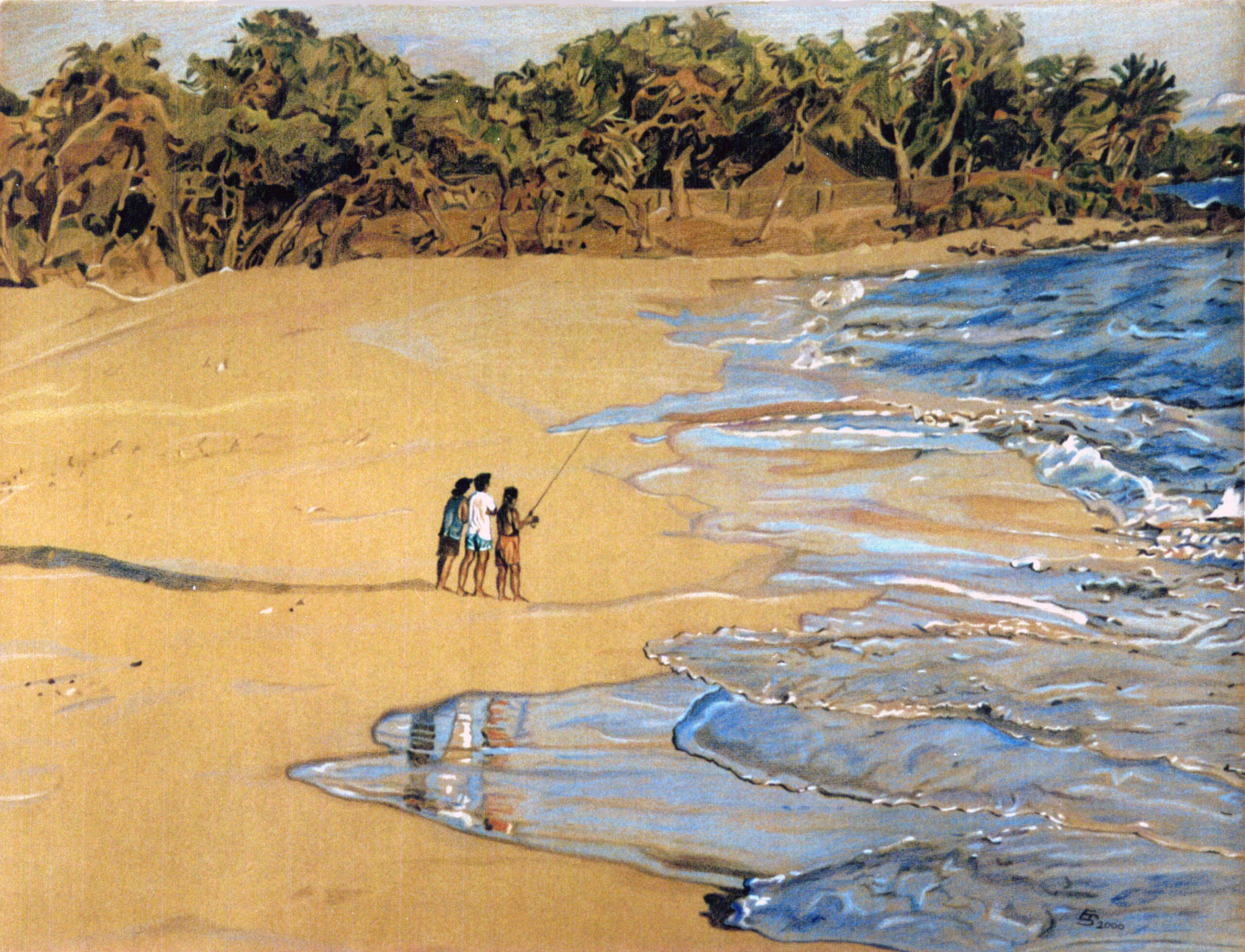 Strand auf Maui, 2001