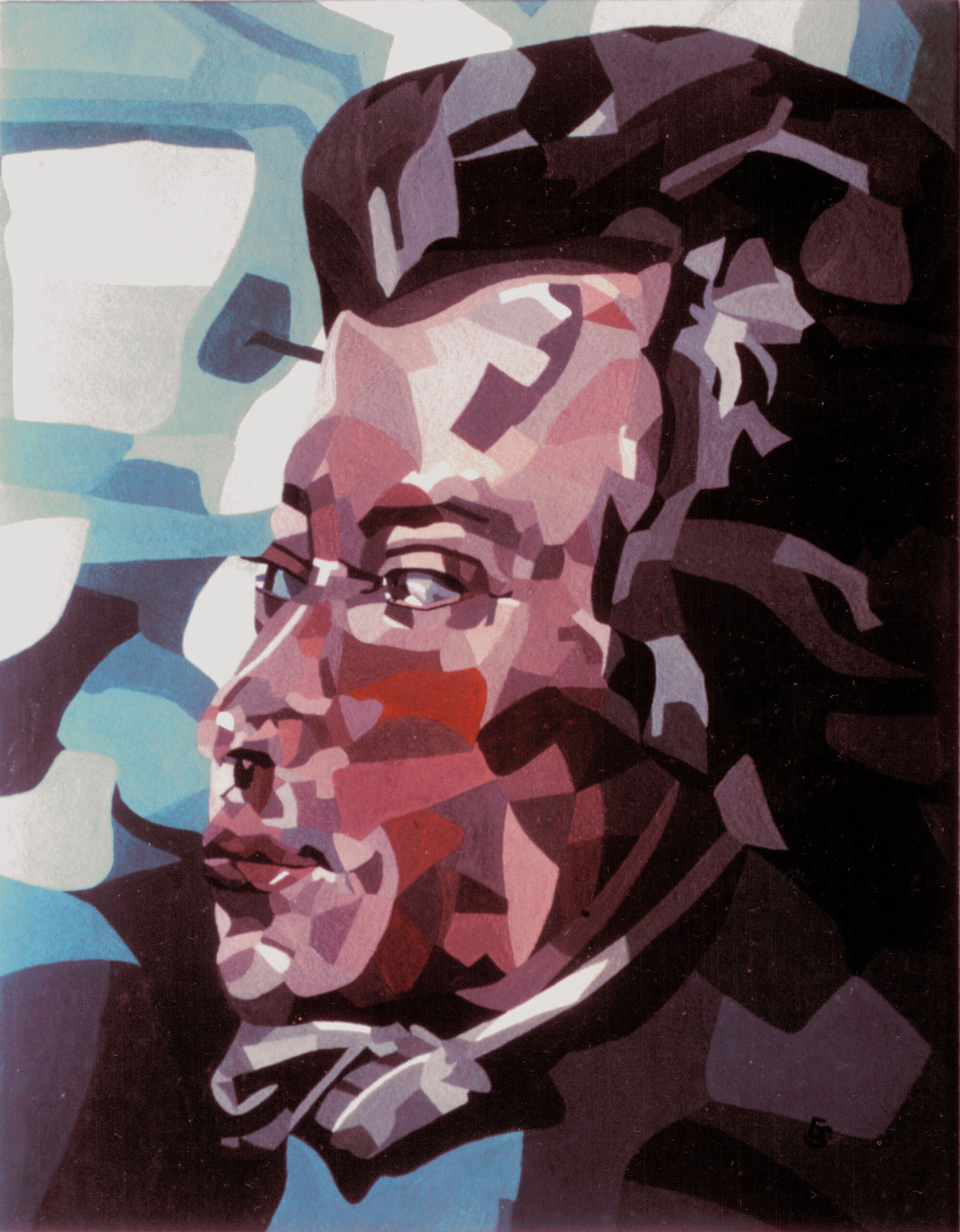 W. A. Mozart (nach Joseph Lange). 1988